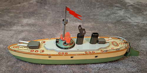 Blechspielzeug schiff - ka,