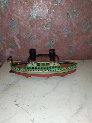 Altes blech schiff - altes, blech-schiff