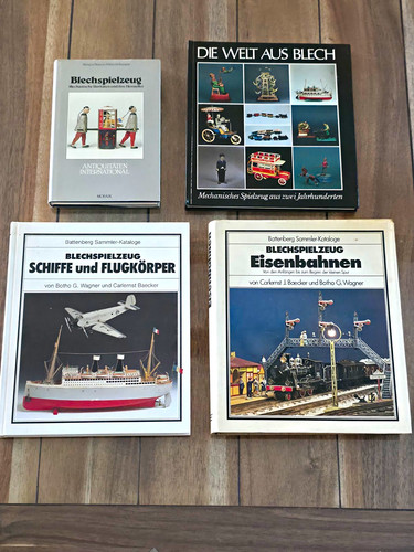 Blechspielzeug - 4x,