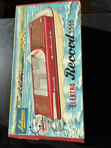 Schuco boot originalkarton - im,
